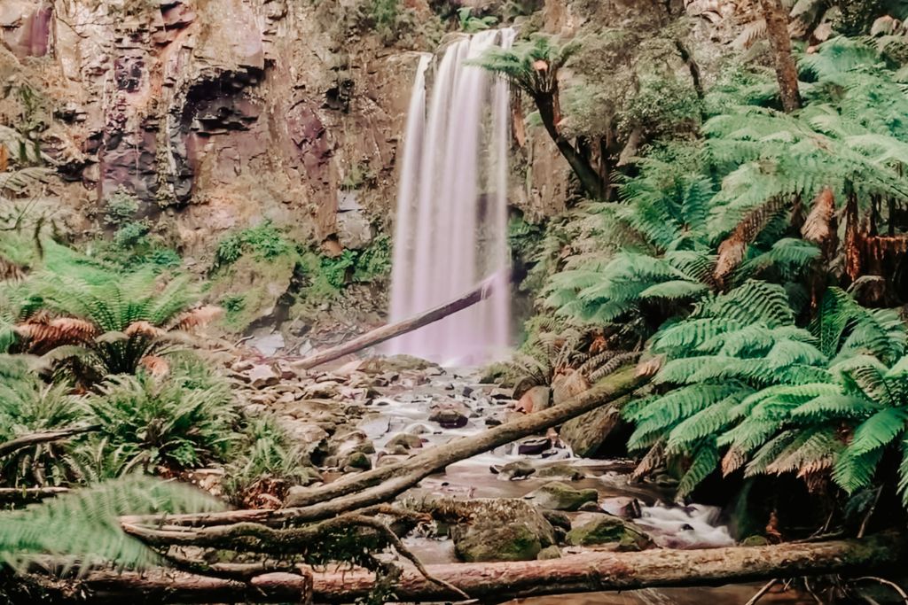 Hopetuon Falls in the Great Ocean Road