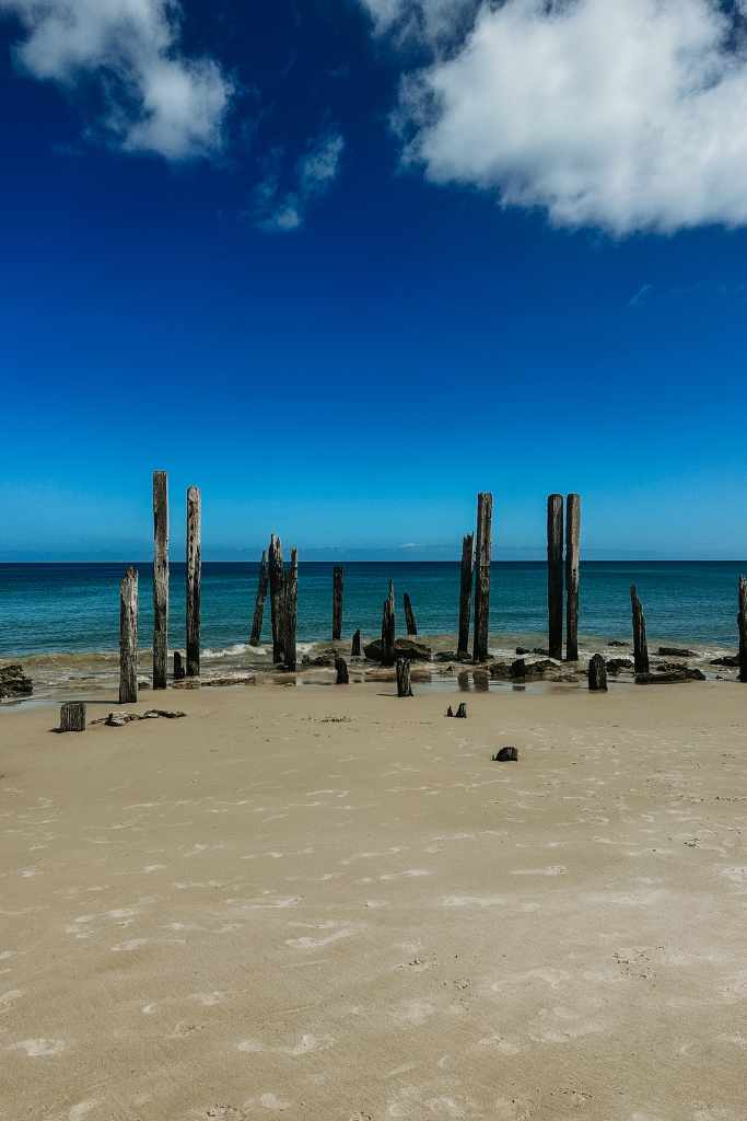The remnants of Port Willunga Jetty