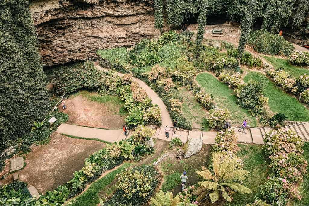 Umpherston Sinkhole in Mount Gambier