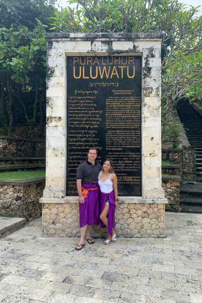 Inside The Uluwatu Temple