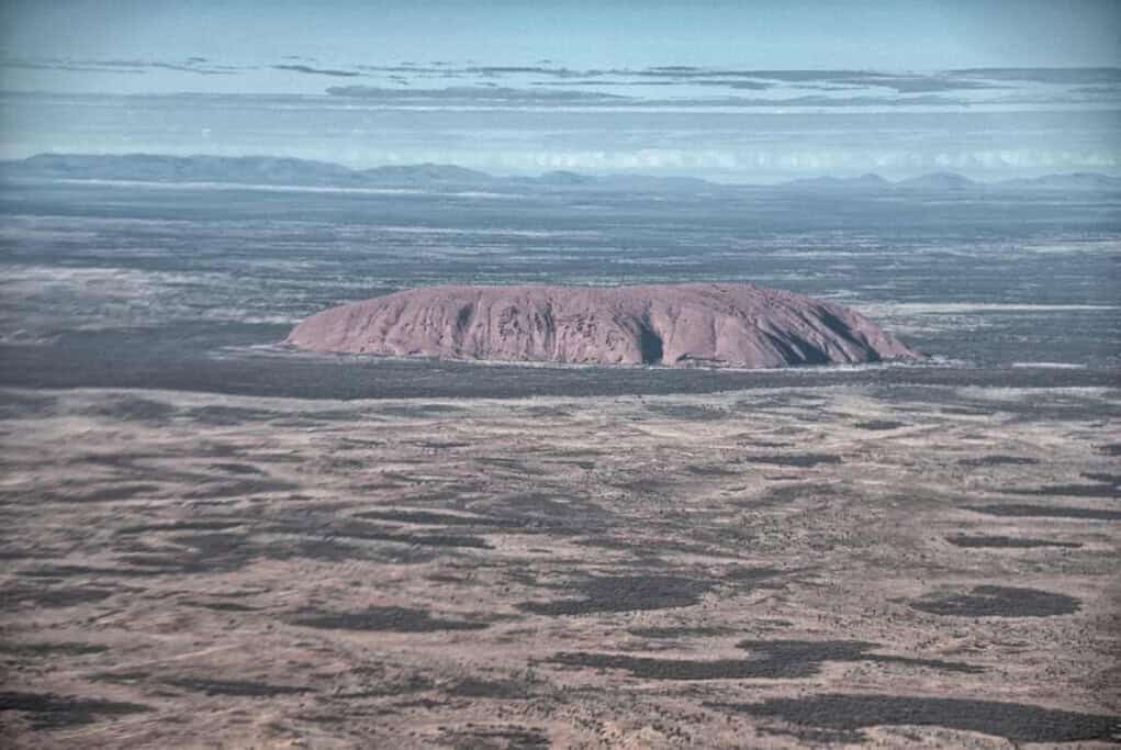 An expansive view of Wilpena Pound in the Flinders Ranges, showcasing the rugged terrain and hinting at the diverse things to do in Flinders Ranges for visitors, such as hiking and sightseeing.