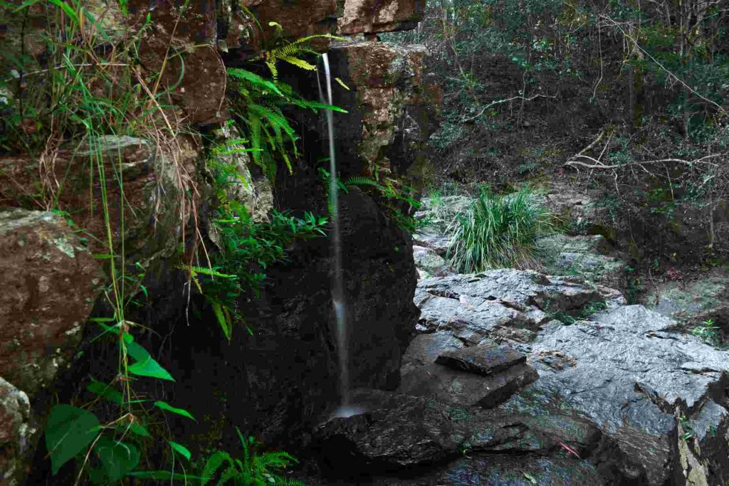 J C Slaughter Falls is a cascade waterfall located near Mt Coot-tha in Brisbane, Queensland, Australia.