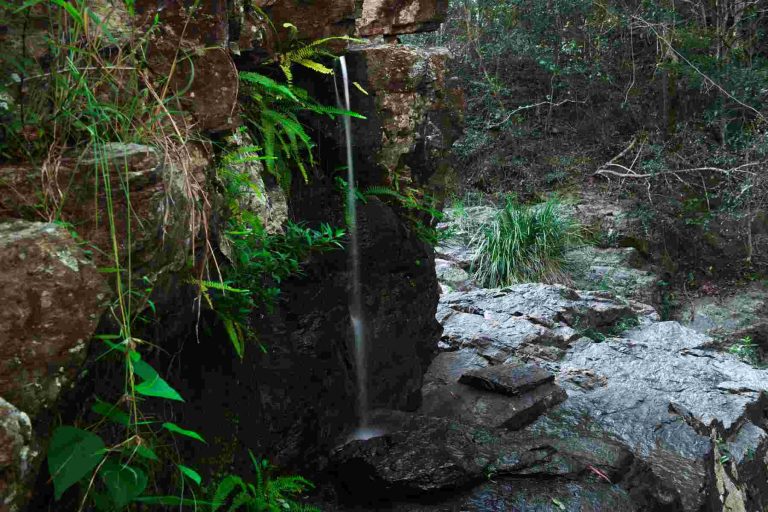 J C Slaughter Falls is a cascade waterfall located near Mt Coot-tha in Brisbane, Queensland, Australia.